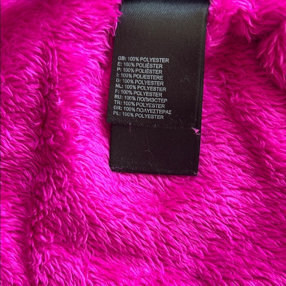 The North Face Fuchsia and Black Hooded Jacket - Picture 4 of 5